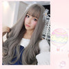 Harajuku Japanese Kawaii Long Light Grey Fashion Wig SD02014