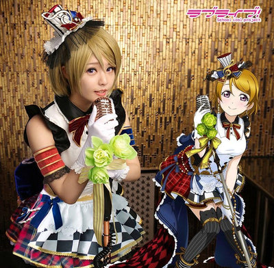 Love Live Anime Hanayo Koizumi Café Maid Uniform Cosplay SD01522