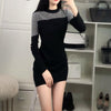 Korean Sexy Autumn Winter Slim Dress SD01287