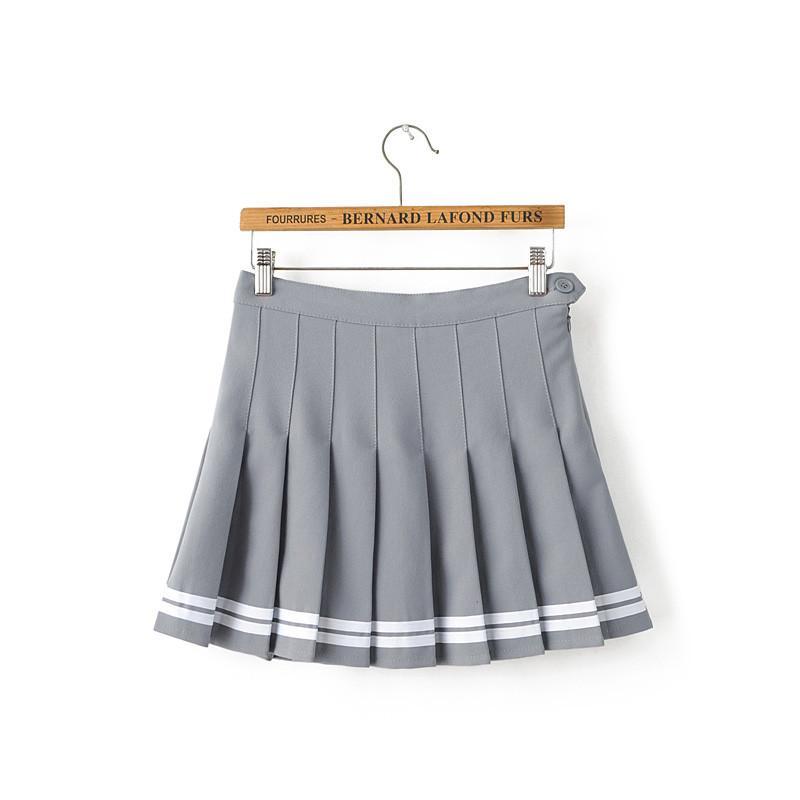 Japanese Short Stripes Skirt SD01971