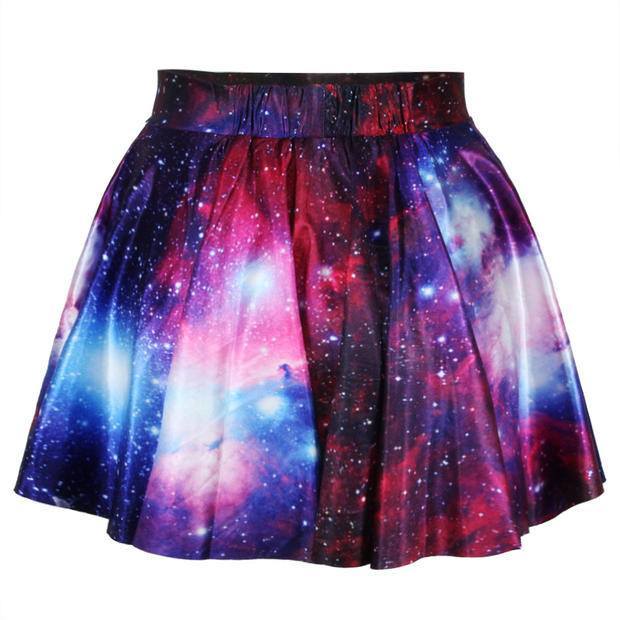 Red Star Galaxy skirt SD00607