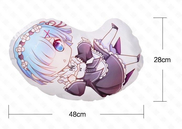 Re:Zero Rem and Ram Plush Pillow SD01703