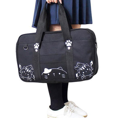 Japanese Neko Cat School Shoulder Bag SD01645