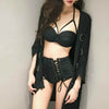 Black Corset Underwear 2 Piece Swimsuit SD00177