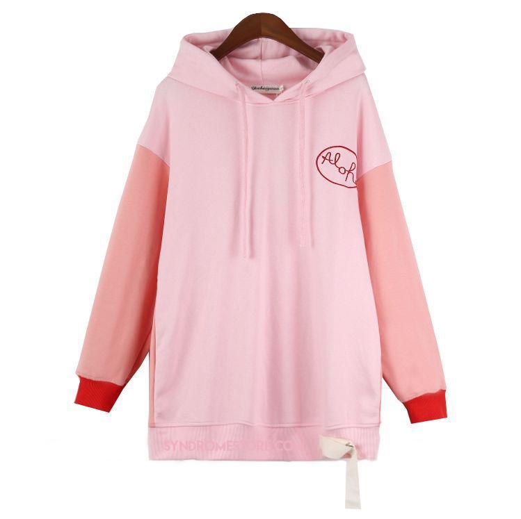 Korean K-Drama STRONG WOMAN PARK BO-YOUNG Pink Hoodie Sweater SD02133