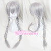 Silver Grey Braided Zootopia Judy Hopps Wig SD00570