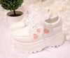 Japanese Lolita Heart High Platform & Low Platform Sneaker Shoes SD01940