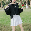 Japanese Warm Moon Shoulder-less loose Sweater SD01272