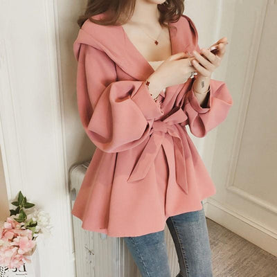 Korean autumn loose sleeve thin waist coat SD00940