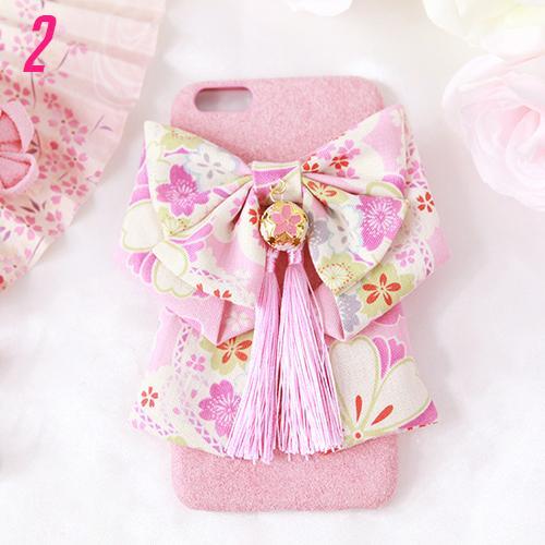 Cute Kimono Bow Fur Ball Phone Case SD00739