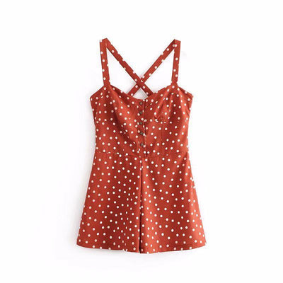 Summer Dotted Jumpsuit SD01079