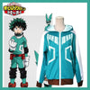 My Hero Academia Izuku Midoriya Inspired Zipper Hoodie Sweater Ver.2 SD01592