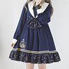 Navy Star Sailor Bow Dress SD00551