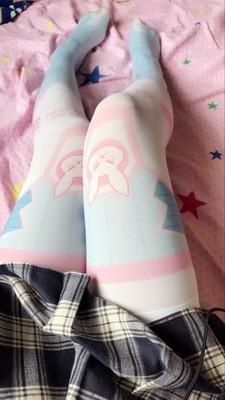 Overwatch D.VA DVA knee socks tights ver.4 SD00952