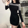 Korean Sexy Autumn Winter Slim Dress SD01287