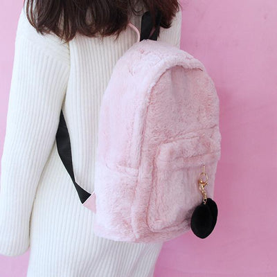 Soft Fluffy Backpack SD00715