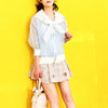 Blue Transparent Sailor Bow Jacket SD01846