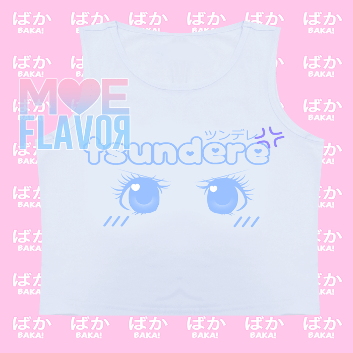 Cute Tsundere Sleeveless Crop Top SD00809