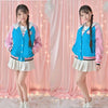 Overwatch D.VA DVA Bunny Hoodie Baseball Jacket SD01462