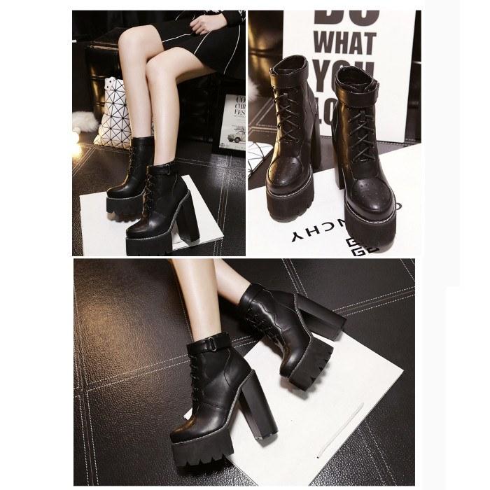 Strap High-heeled Platform Shoes SD00128