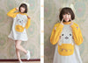 Japanese Anime Neko Atsume Banana Sweater Dress SD00742