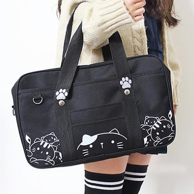 Japanese Neko Cat School Shoulder Bag SD01645