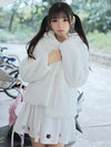 Cat Ears Hoodie Fur Sweater Jacket SD00260