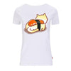 Japanese Cat Salmon Sushi T-shirt SD02600