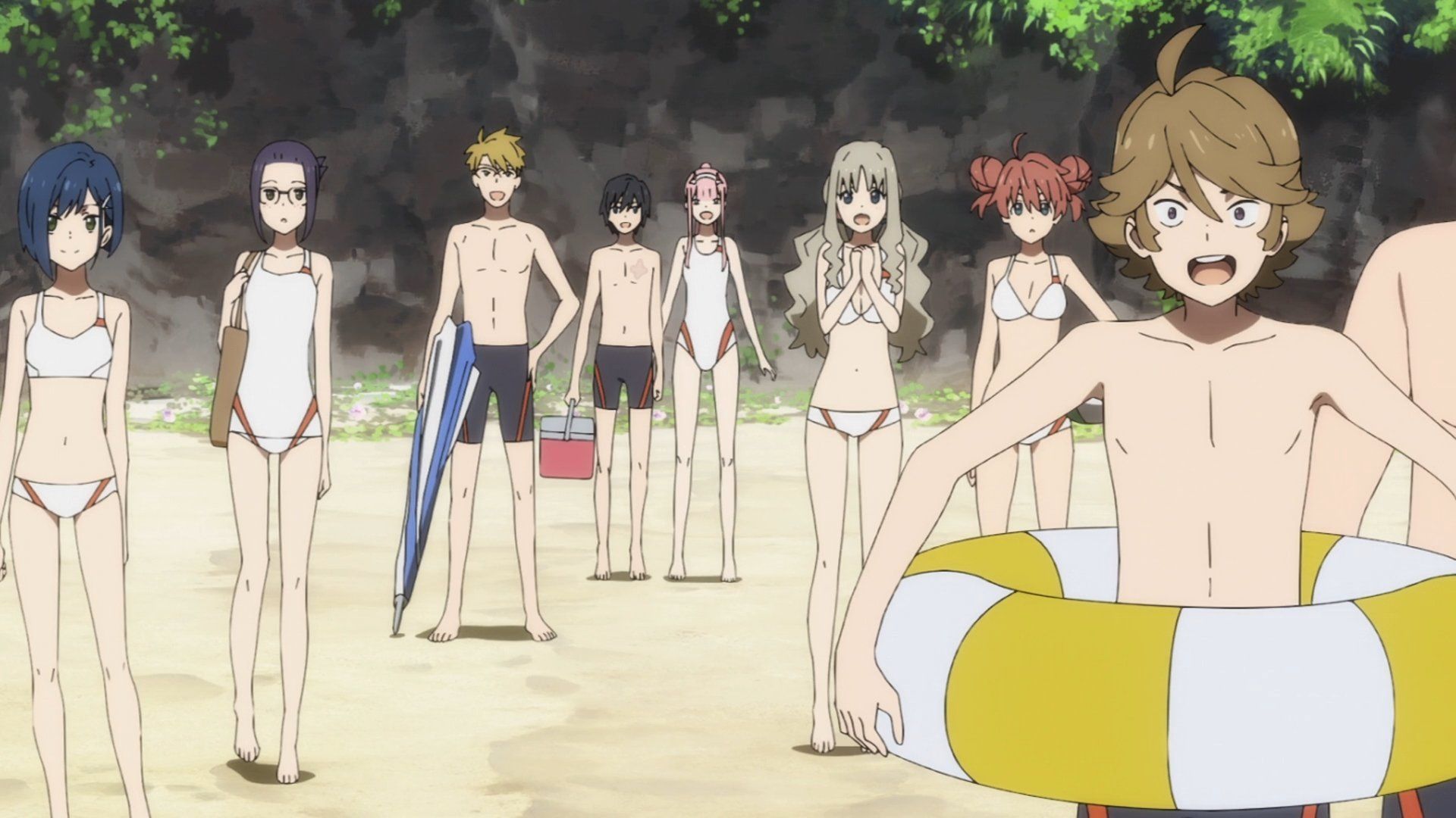 Darling In The Franxx Code:002 Zero Two Summer Swimsuit  SD01524