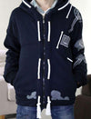 Overwatch Hanzo Navy Hoodie Sweater SD02270