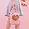 Harajuku Transparent Heart Milk Joy Bag SD02333