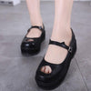 Japanese Fashion Lolita Heart Hollow Kitty Ear Shoes SD00991