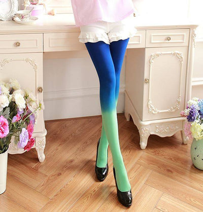 2 Color Pantyhose Stockings Tights SD01407