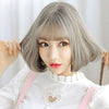 Harajuku Japanese Grey Fashion Short Wig SD02011