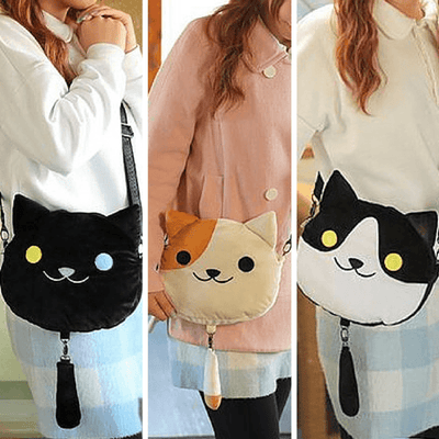 Neko Atsume Hanging Tail Bag Purse SD00440