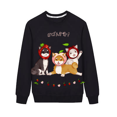 Japanese fruity shiba inus Sweater SD02616