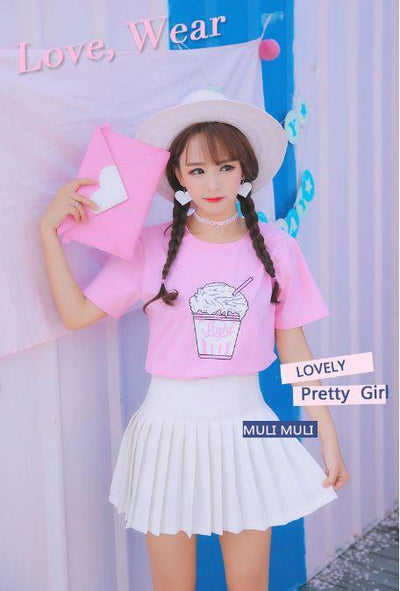 Sweet Pastel Waist Skirt SD00111