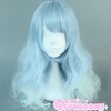 Ocean Blue Gradient Blue to Mint Green Wig SD00488