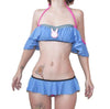 Overwatch D.VA DVA Summer Bikini 2 Piece Swimsuit Swim Suit SD02500