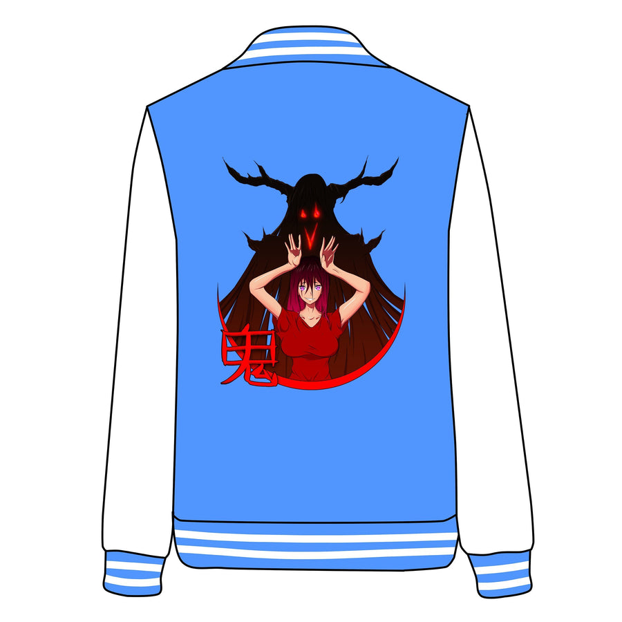 Psycho Oni Dokkaebi Demon Spirit Girl Baseball Jacket SD0267