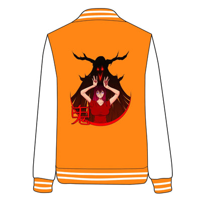 Psycho Oni Dokkaebi Demon Spirit Girl Baseball Jacket SD0267