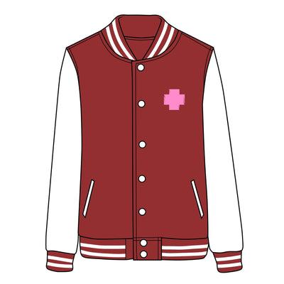 Yami Kawaii Psycho Syringe Nurse Baseball Jacket SD02744