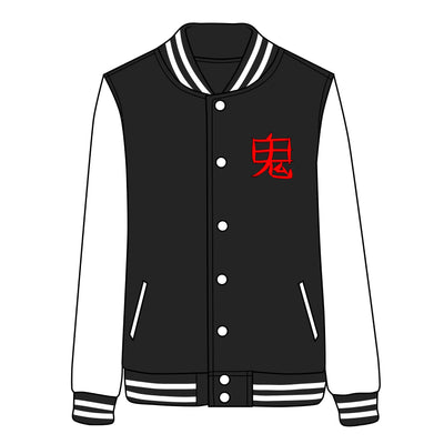 Psycho Oni Dokkaebi Demon Spirit Girl Baseball Jacket SD0267