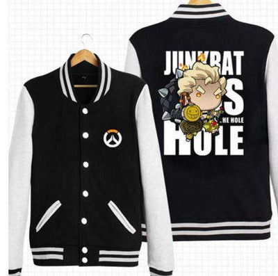 Overwatch Black&White Baseball Jacket SD02191