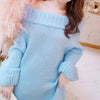 Loose Knitted Long Sweater Dress SD00429