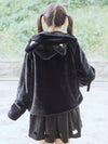 Cat Ears Hoodie Fur Sweater Jacket SD00260