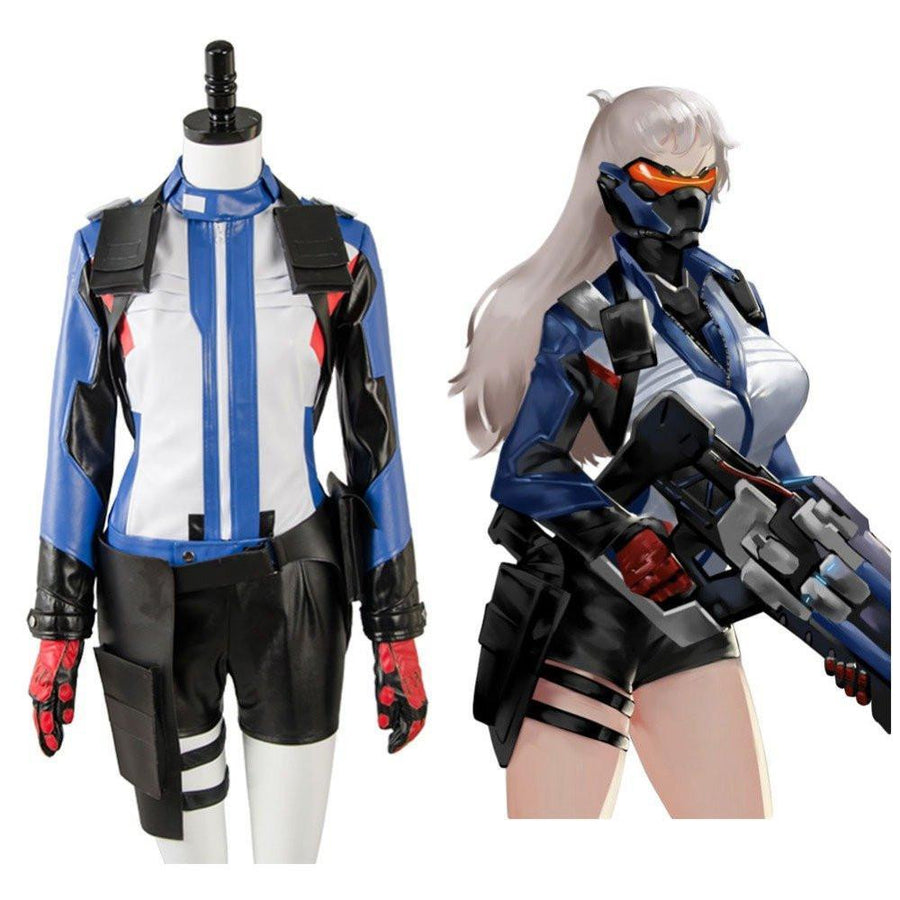 Overwatch Soldier:76 female cosplay costume SD02459