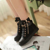 Hot Black Straps Studs Sneakers Canvas Shoes SD02312