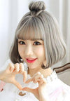 Harajuku Japanese Grey Fashion Short Wig SD02011