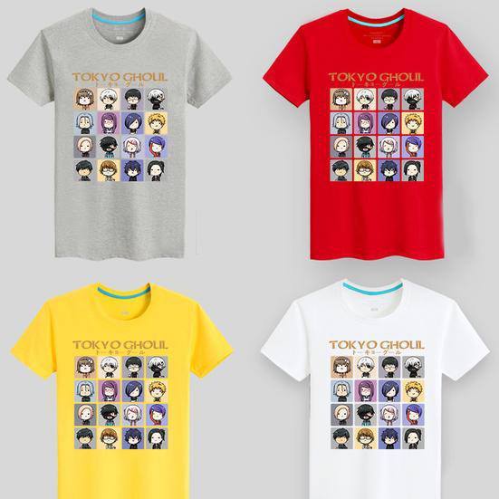 Japanese Anime Tokyo Ghoul Chibi Charters T-shirt SD00884